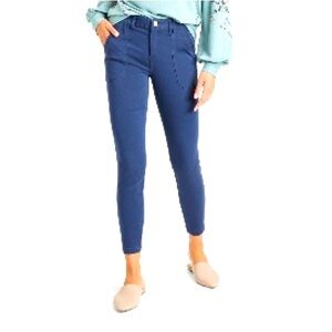 Women's High-Rise Skinny Utility
Pants - Knox Rose Navy Size 16